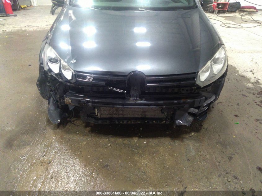 2013 VOLKSWAGEN GOLF R W/SUNROOF & NAVI WVWRF7AJ2DW077090