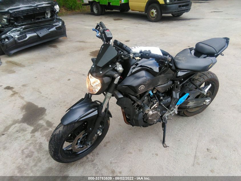 2016 YAMAHA FZ07 JYARM06E0GA006685