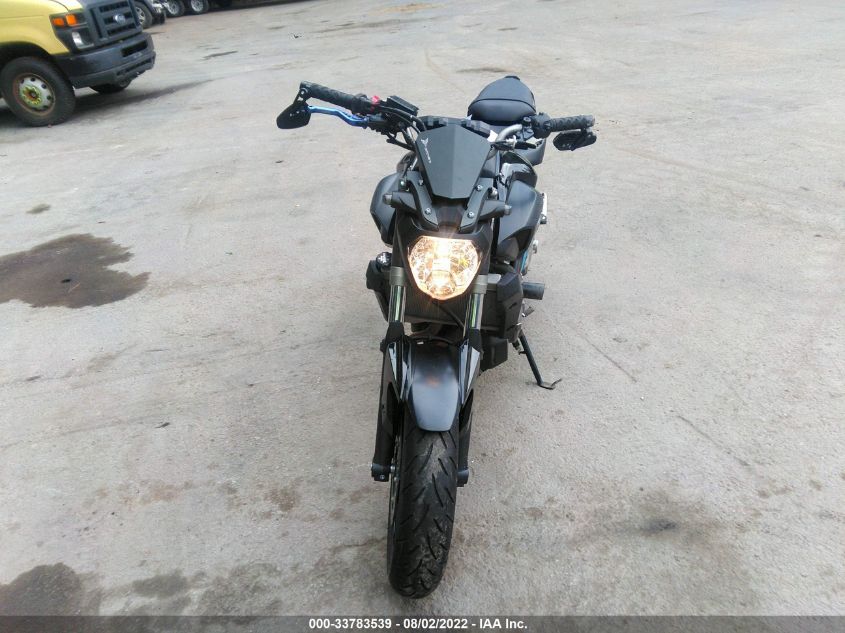 2016 YAMAHA FZ07 JYARM06E0GA006685