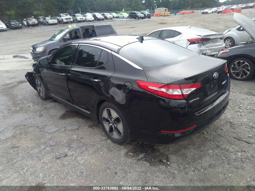 2013 KIA OPTIMA HYBRID EX KNAGM4AD1D5040072
