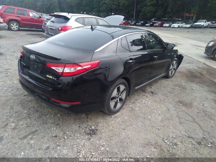 2013 KIA OPTIMA HYBRID EX KNAGM4AD1D5040072