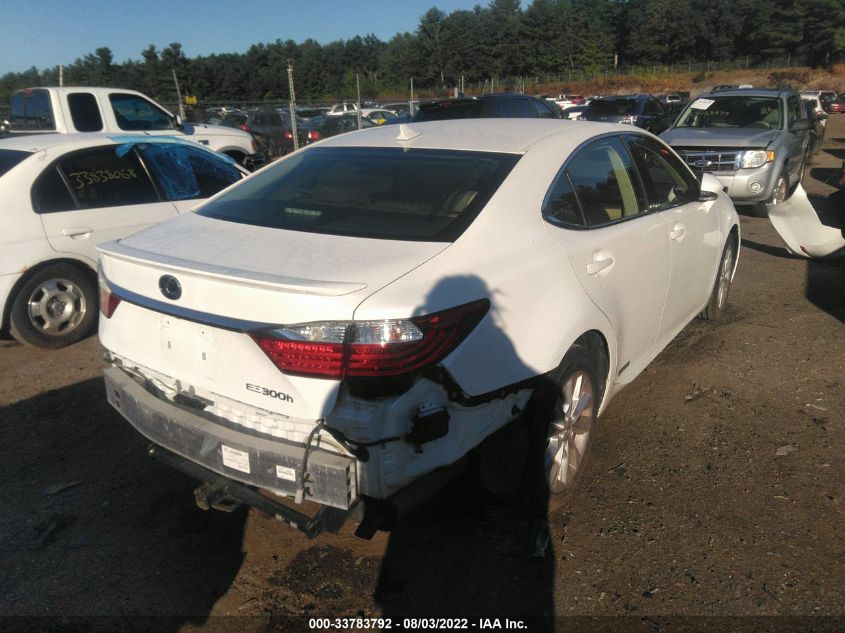 2013 LEXUS ES 300H HYBRID JTHBW1GGXD2020748