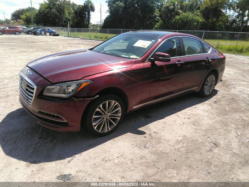 2015 HYUNDAI GENESIS 3.8L KMHGN4JEXFU021159