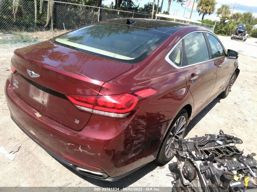 2015 HYUNDAI GENESIS 3.8L KMHGN4JEXFU021159