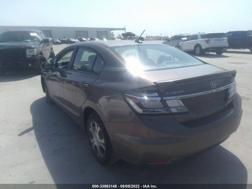 2014 HONDA CIVIC HYBRID 19XFB4F23EE000433