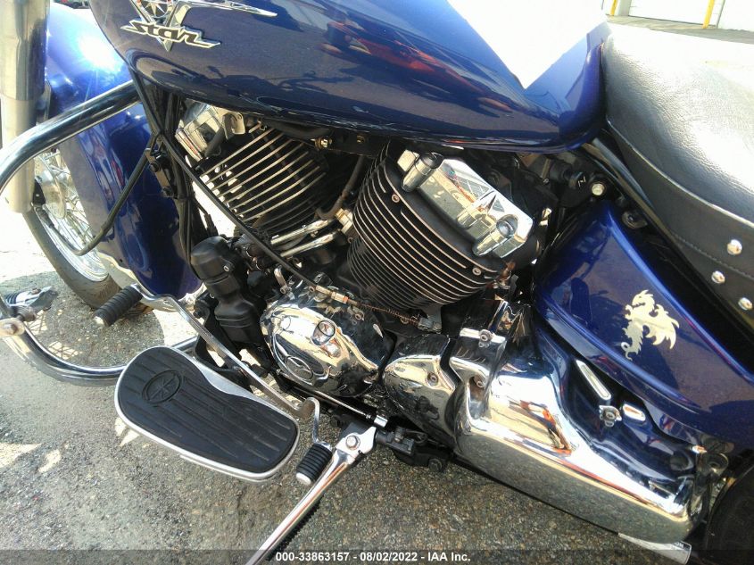 2008 YAMAHA XVS650 A/AT JYAVM01E28A123286