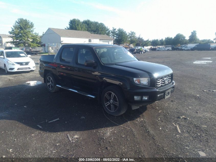 2013 HONDA RIDGELINE SPORT 5FPYK1F78DB001242