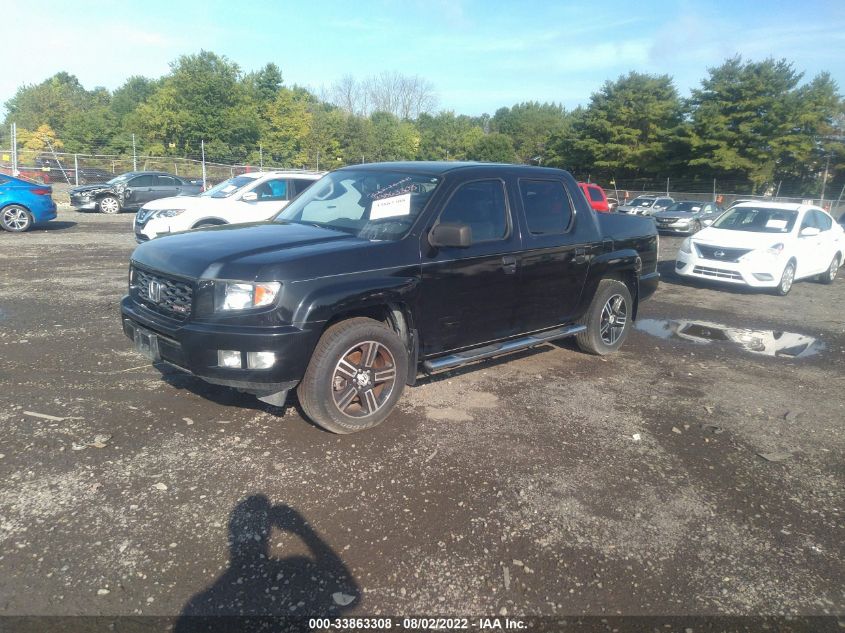 2013 HONDA RIDGELINE SPORT 5FPYK1F78DB001242