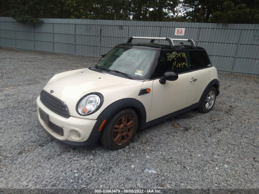 2013 MINI COOPER HARDTOP WMWSU3C52DT370986