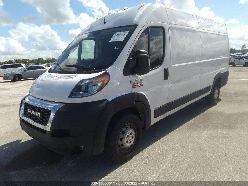 2020 RAM PROMASTER CARGO VAN 3C6URVJG6LE138158