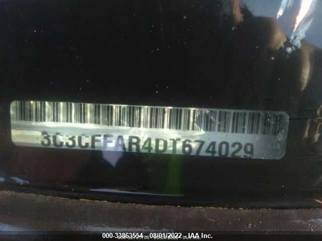 2013 FIAT 500 POP 3C3CFFAR4DT674029