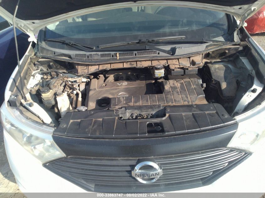 2014 NISSAN QUEST S JN8AE2KP6E9101319