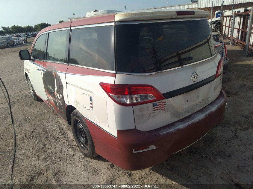2014 NISSAN QUEST S JN8AE2KP6E9101319