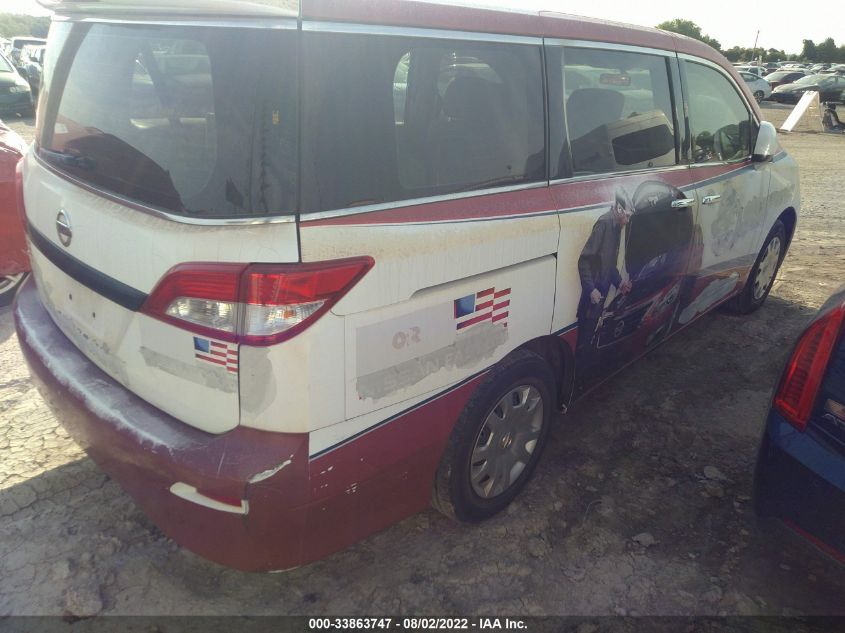 2014 NISSAN QUEST S JN8AE2KP6E9101319