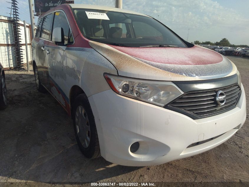 2014 NISSAN QUEST S JN8AE2KP6E9101319