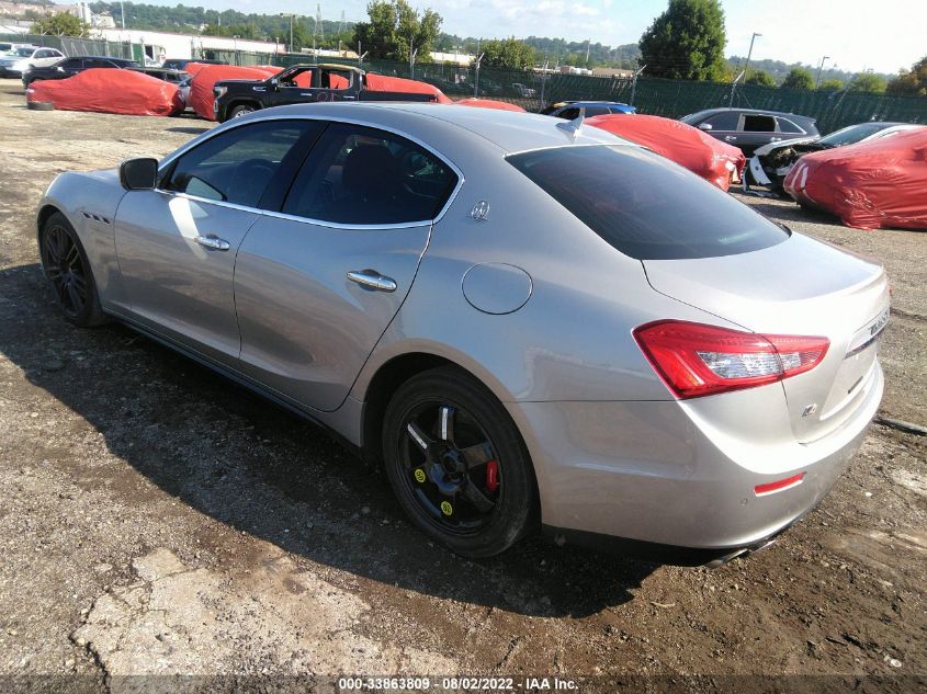 2014 MASERATI GHIBLI S Q4 ZAM57RTA9E1126705