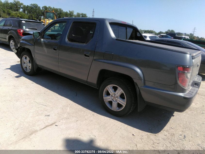 2013 HONDA RIDGELINE RTL 5FPYK1F58DB006908