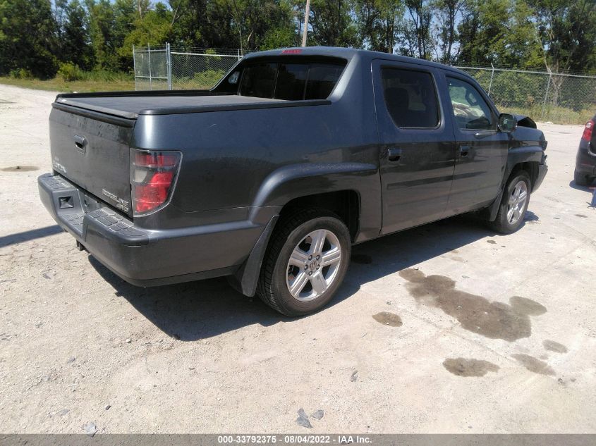 2013 HONDA RIDGELINE RTL 5FPYK1F58DB006908
