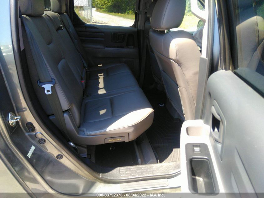 2013 HONDA RIDGELINE RTL 5FPYK1F58DB006908