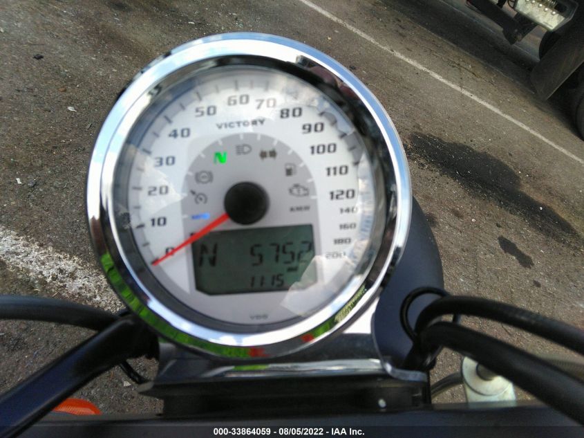 2013 VICTORY MOTORCYCLES HAMMER 8-BALL 5VPHA36N1D3026651