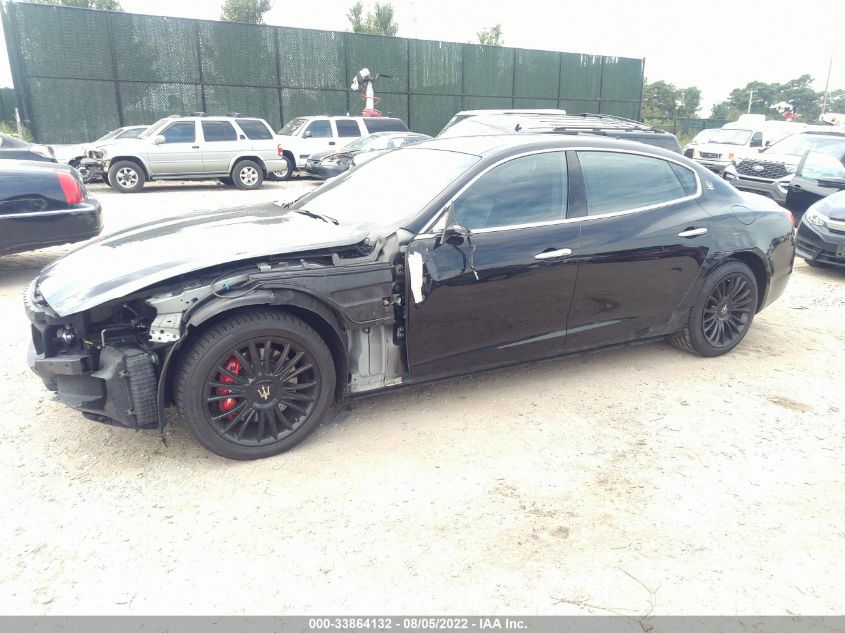 2014 MASERATI QUATTROPORTE S Q4 ZAM56RRA8E1095652