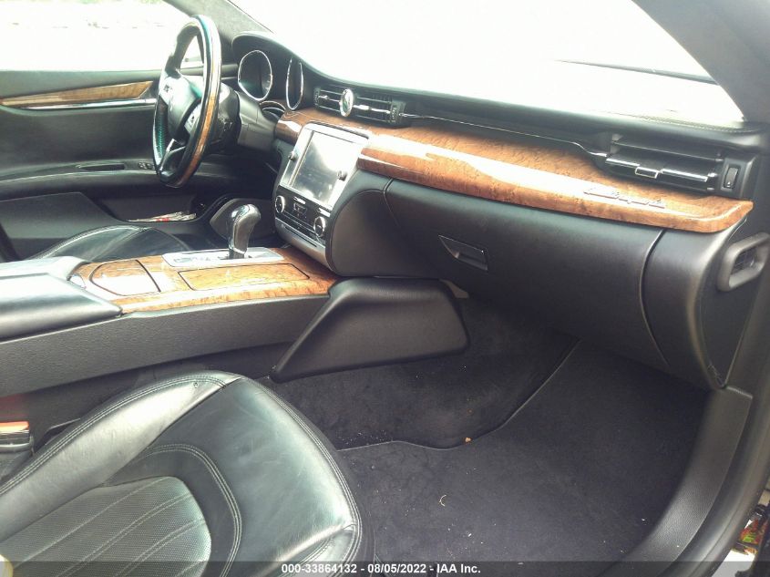 2014 MASERATI QUATTROPORTE S Q4 ZAM56RRA8E1095652