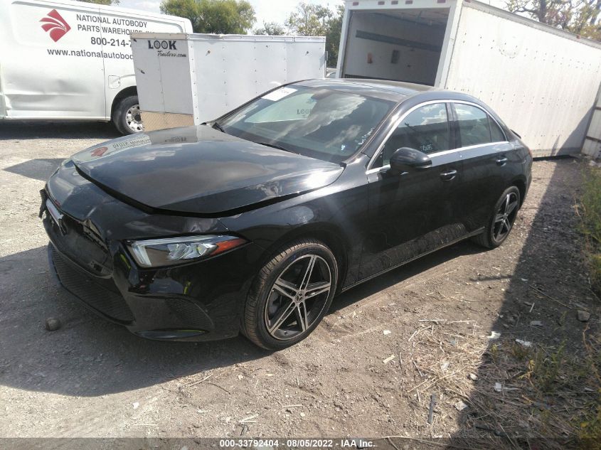 2019 MERCEDES-BENZ A-CLASS A 220 WDD3G4EB0KW019308