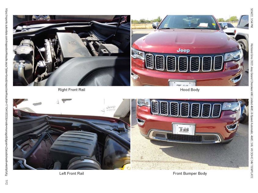 2022 JEEP GRAND CHEROKEE WK LIMITED 1C4RJFBG6NC122739