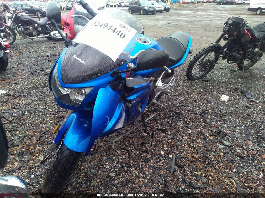2007 KAWASAKI EX650 A JKAEXEA127A027124