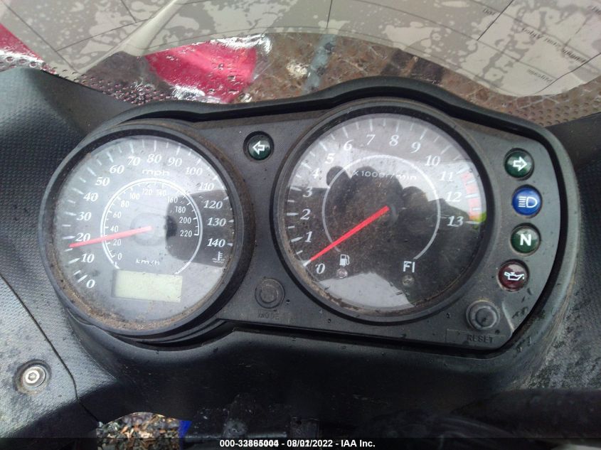 2007 KAWASAKI EX650 A JKAEXEA127A027124