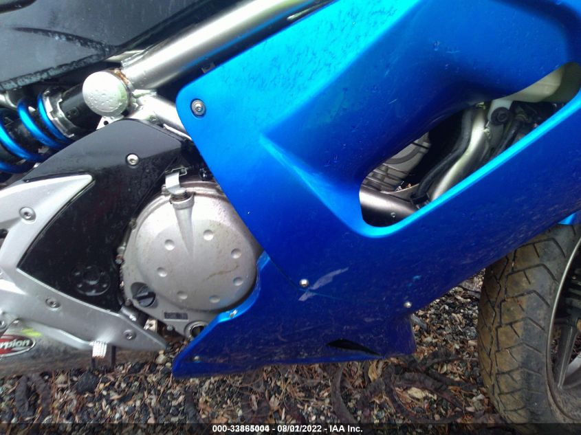 2007 KAWASAKI EX650 A JKAEXEA127A027124