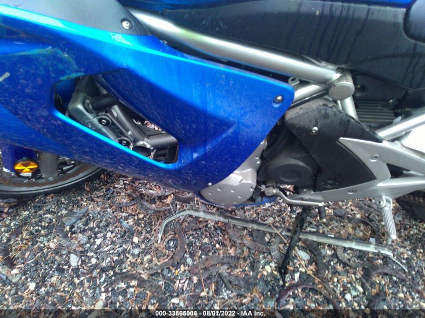 2007 KAWASAKI EX650 A JKAEXEA127A027124