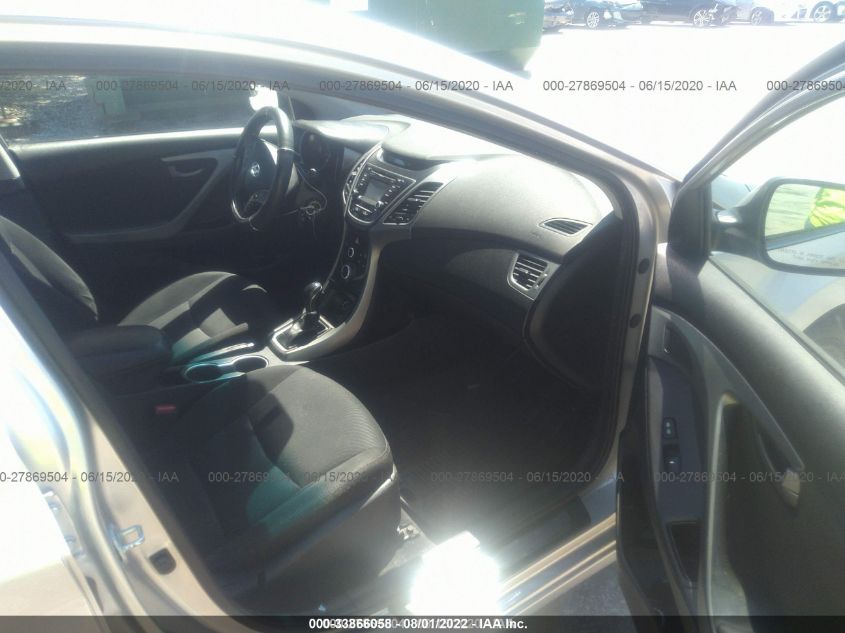 2015 HYUNDAI ELANTRA SE 5NPDH4AE3FH587222