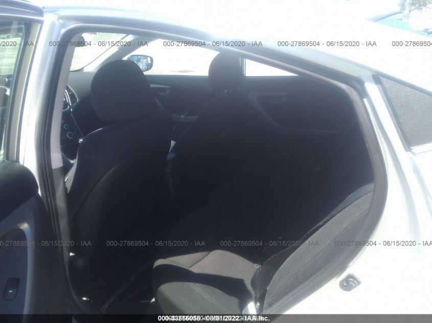2015 HYUNDAI ELANTRA SE 5NPDH4AE3FH587222