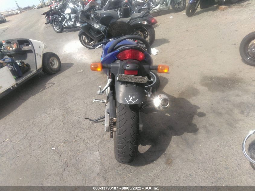 2002 SUZUKI SV650 S JS1VP52A922105724