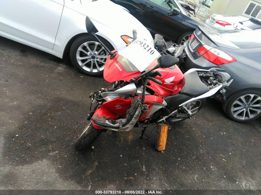 2012 HONDA CBR250 R MLHMC410XC5204159