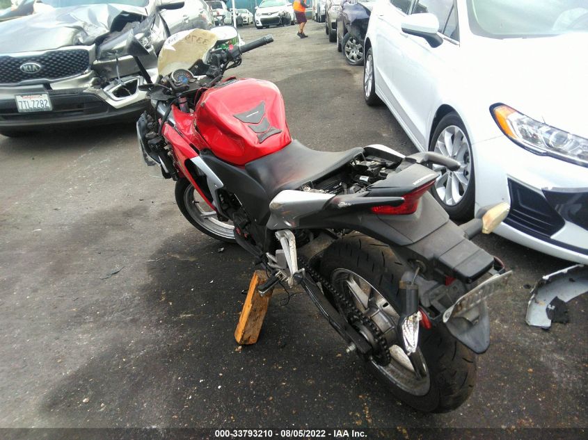 2012 HONDA CBR250 R MLHMC410XC5204159