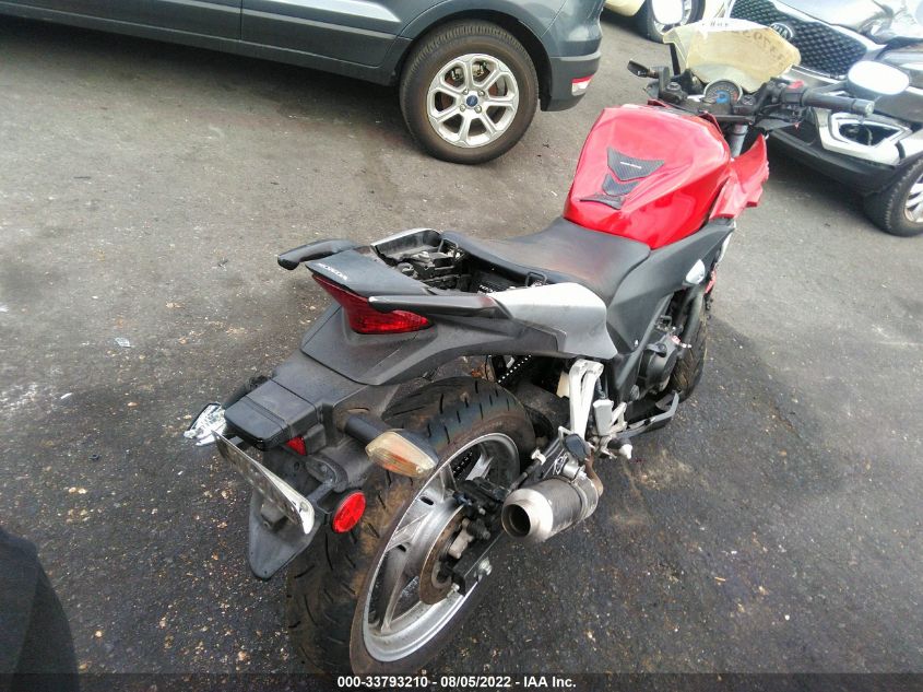 2012 HONDA CBR250 R MLHMC410XC5204159