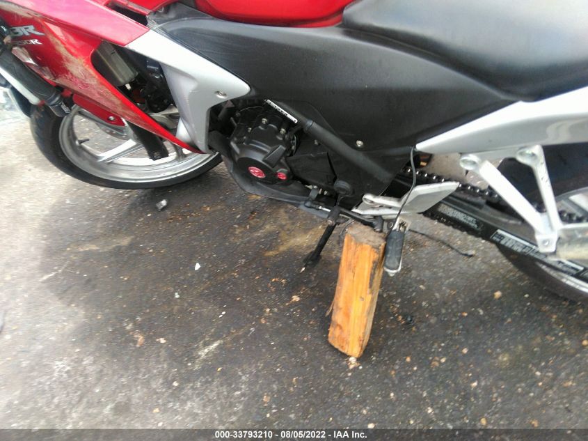 2012 HONDA CBR250 R MLHMC410XC5204159