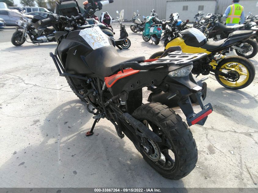 2019 KTM 1290 SUPER ADVENTURE S VBKV79404KM905335