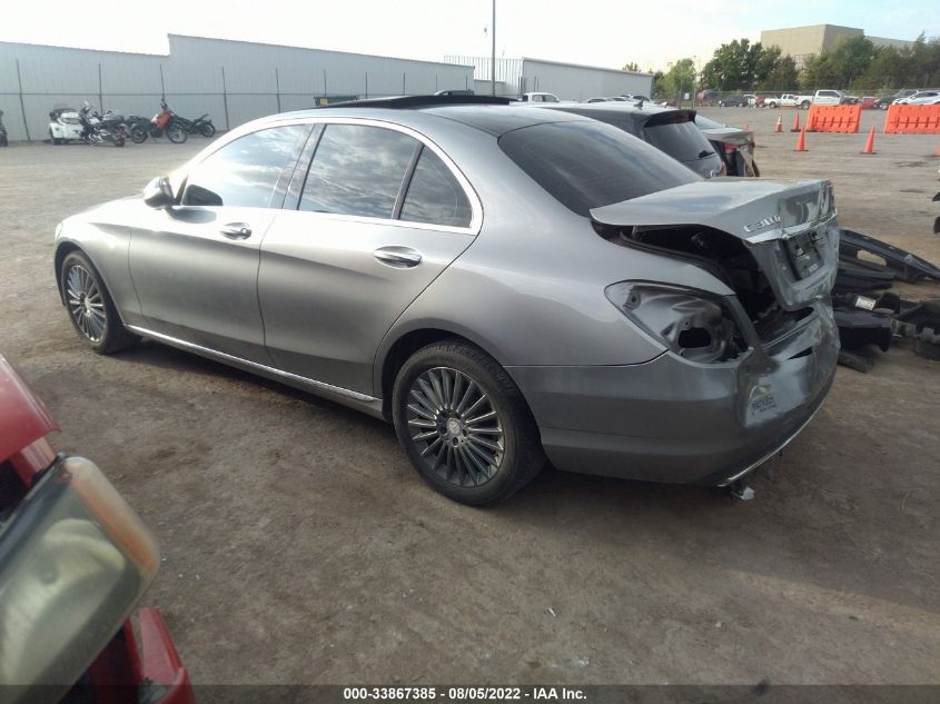 2015 MERCEDES-BENZ C-CLASS C 300 55SWF4KB0FU042207
