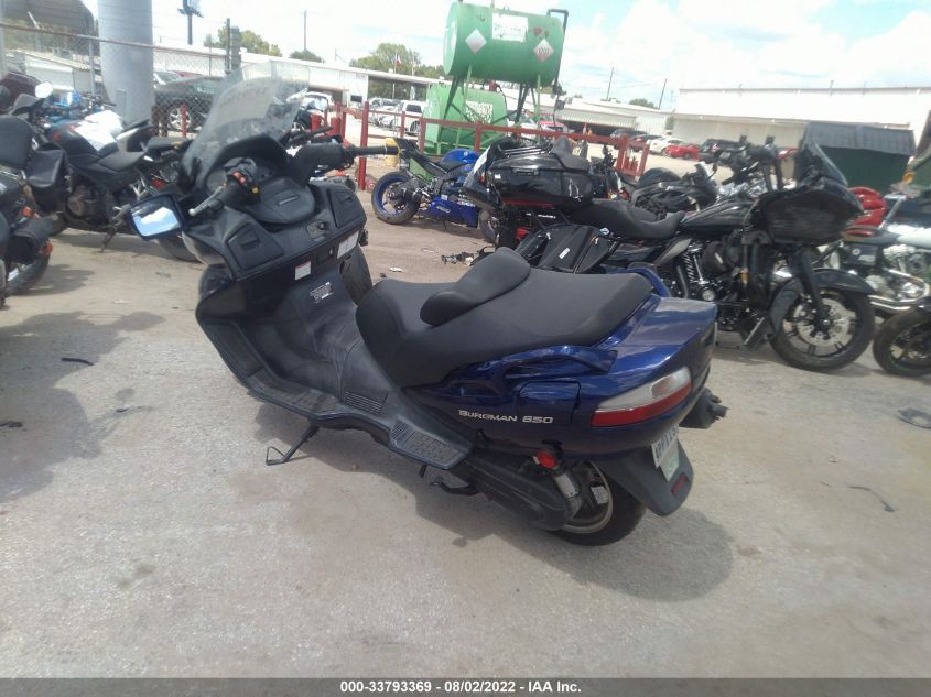 2005 SUZUKI AN650 K3 JS1CP51A752100485