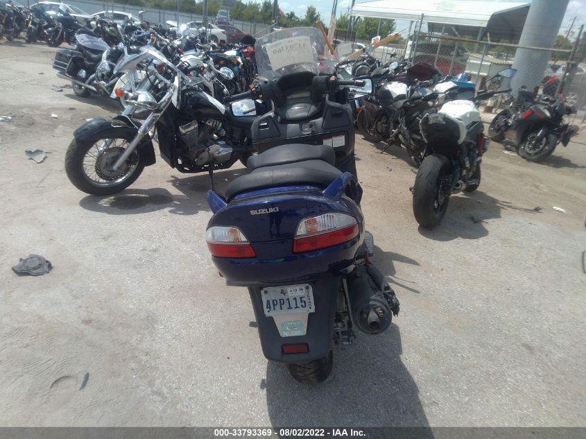 2005 SUZUKI AN650 K3 JS1CP51A752100485