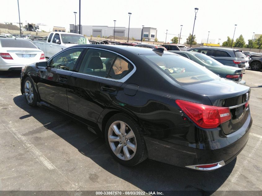 2014 ACURA RLX NAVIGATION JH4KC1F3XEC003242