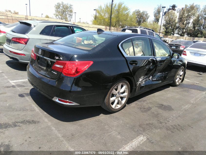 2014 ACURA RLX NAVIGATION JH4KC1F3XEC003242