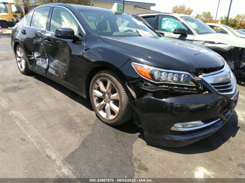 2014 ACURA RLX NAVIGATION JH4KC1F3XEC003242