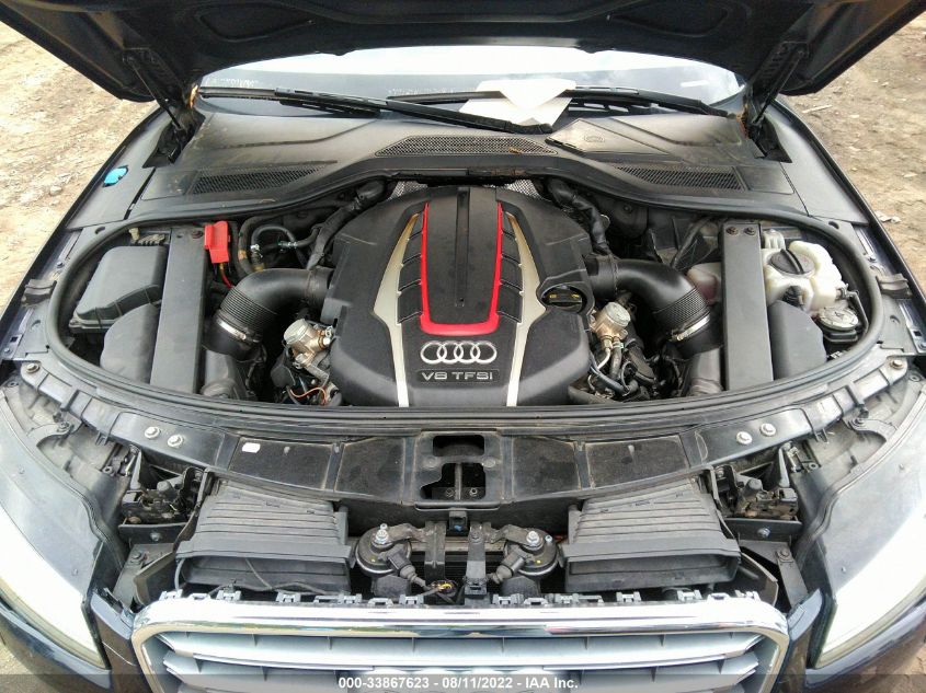 2014 AUDI S8 WAUD2AFD9EN005748