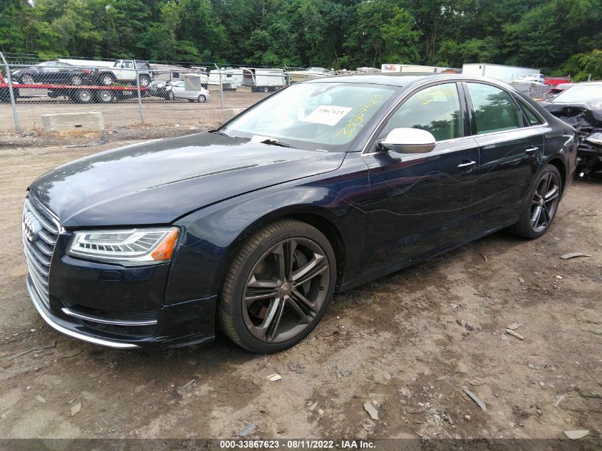 2014 AUDI S8 WAUD2AFD9EN005748