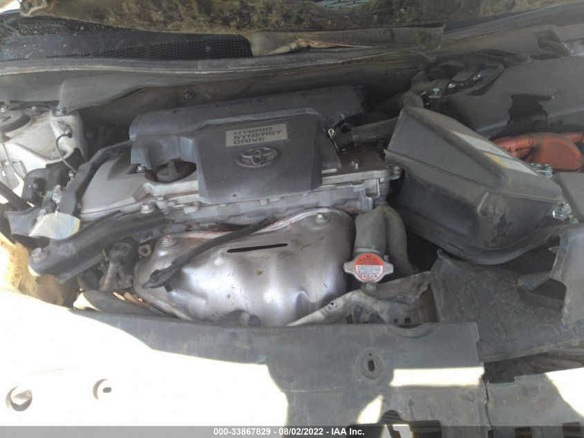 2016 TOYOTA CAMRY HYBRID SE 4T1BD1FK0GU198248