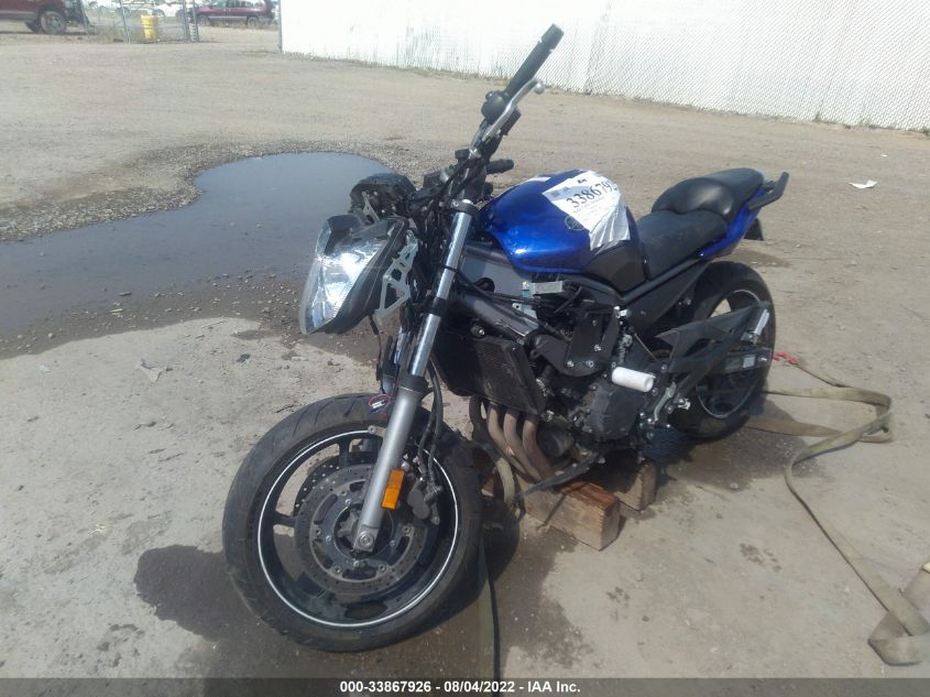 2013 YAMAHA FZ6 R JYARJ18E8DA011768